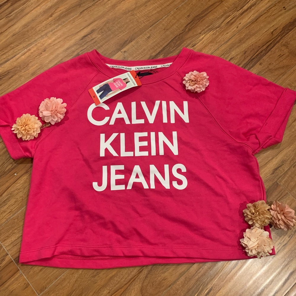 Calvin Klein Pink Crop
